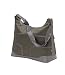 OiOi Taped Hobo Baby Changing Bag Kitten Grey with Black Lining and Accessories