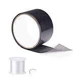 [GLASFASER MATERIAL]- Insektenschutz Fliegengitter klebeband wird vom Fiberglasstoffmaschennetz, vom härtesten, schweren Ineinander greifenaufbau, vom starken Kleber, von der guten Durchlässigkeit sowie vom breathable gemacht.