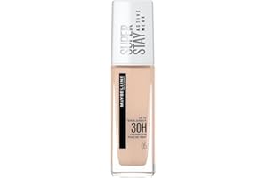 MAYBELLINE NEW YORK Maybelline New-York - Fond de Teint Liquide Longue Tenue, Sans Transfert, Haute Couvrance - Superstay Active Wear 30h - Teinte : Beige Clair (05) - Contenance : 30 ml