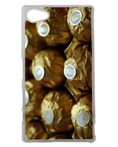 Preisvergleich Produktbild Schutzhülle Ferrero Rocher kompatibel Sony Z5 Compact Transparent