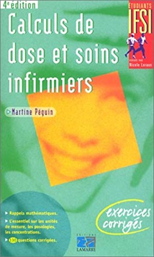 Calculs de dose et soins infirmiers Calculs de dose et soins infirmiers