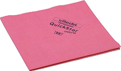 Preisvergleich Produktbild vileda Microfasertuch QuickStar 100254 100820, 38x40 cm rot