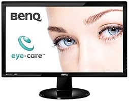 BenQ GL2450 61 cm (24 Zoll) Monitor (DVID, VGA, 5ms Reaktionszeit) schwarz