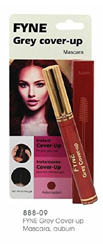 FYNE Cover-Up Mascaras for Men & Women Instant Grey Hair Touch-ups (Auburn (888-09))