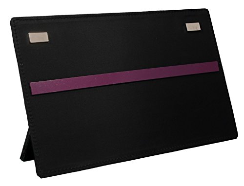 KnitPro 10731 magnetische Anleitungsmappe Magma klein 250 x 300 mm, Materialmix, schwarz, 30 x 34 x 5 cm