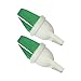 Vheelocityin Scooty / Bike Ceramic V Shape Green LED Parking Bulbs (set of 2) RS.99.00