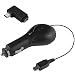 Produktbild mumbi mini USB KFZ Ladekabel 500mAh ausziehbar für Navigationsgeräte mit Mini USB Anschluss inkl. mini USB Winkeladapter