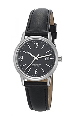 Esprit Damen-Armbanduhr Gentle Absolute Slim Analog Quarz Leder ES100S62004