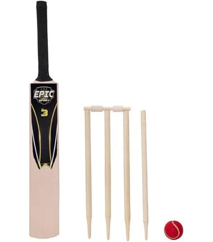 Batte De Cricket En Plastique RAM Crazy - Tailles SH,6,4,2,0 - Pour Entraînement Et Matchs