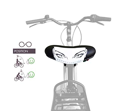 sellOttO Disfruta de la Bicicleta con el Nuevo EVA Kant - Sillín cómodo Gel Anti Dermatitis para ciutad y Fuera ciutad - Ninguna presión Zona genital