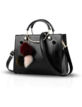 NICOLE&DORIS Mode Klassisch Crossbody Frauen Handtasche Schultertasche PU