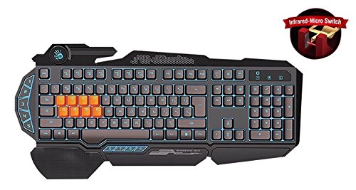 Preisvergleich Produktbild Bloody B318 8 Light Stike Gaming Keyboard / Deutsches Tastenlayout