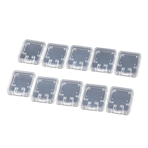 tinxi Schutzhülle aus Kunststoff für SD/MMC Speicherkarte und tf Micro SD Adapter (10 Stück)