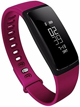 FANCY CHERRY® Smart Fitness Watch V07 IP67 Waterproof sports Bracelet Bluetooth 4.0 Smartwatch Activity tracker Health Heart Rate Monitor Pedometer with Call/MSM Reminder for Android 4.3 and 4.4 / 4.5 / 5.0 IOS 8.0/8.1 / 4s / 5s / 6 / 6s / 7 / 7plus Smartphone