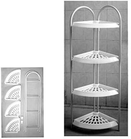 Shower Caddy Corner Rust Proof White Shelf Kitchen Bathroom Storage Unit 4 TIER 3 TIER (4 Tier)