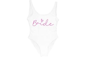 LXURY Bikini Triangolo Donna Team Bride One-Piece Costume da Bagno Squad Donne Costume da Bagno del Partito Bachelorette Costume da Bagno Estivo Beachwear Costume da Bagno