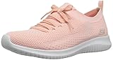 skechers blancas mujer sin cordones  Skechers Ultra Flex Statements, Zapatillas para Mujer, Rosa (Light Pink), 41 EU