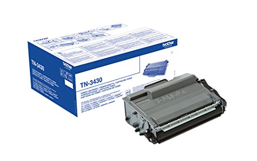 Brother Original Tonerkassette TN-3430 schwarz (für Brother HL-L5000DN, HL-L5100DN, HL-L5100DNT, HL-L5100DNTT, HL-L5200DW, DCP-L5500DN, MFC-L5700DN, MFC-L5750DW)