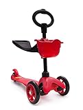 Patinete 3 en 1 kid scooter. Ideal para niños. Color rojo