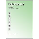  FotoCards 13x18cm, photo-glänzend, 210g, 50 Blatt, 1-seitig beschichtet