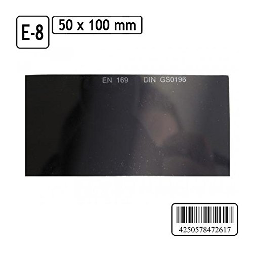 Schweißschutzglas Schweißglas Schweißgläser Vorsatzglas Schutzstufe E8
