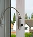 UPVC Cable Window Restrictor. Child Safety Lock. Suitable For Windows & Doors - White