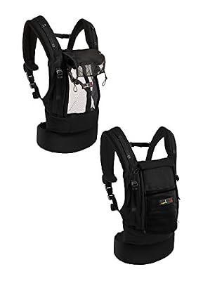 je porte mon bébé PhysioCarrier Porte-bébé Tout Noir