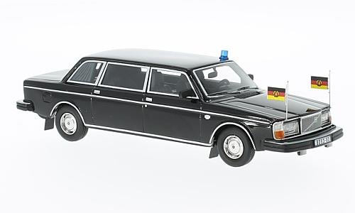 Preisvergleich Produktbild Volvo 264 TE, schwarz, 1978, Staatslimousine DDR, Modellauto, Fertigmodell, Neo, 1:43