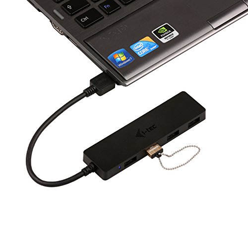 i-tec USB 3.0 Slim Passive HUB 4 Port ohne Netzadapter, für Notebook, Ultrabook, Tablet, PC, Unterstützen Win und Mac OS - 4