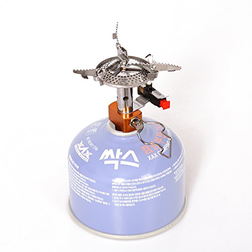 Preisvergleich Produktbild Ecent Mini tragbare Gasherd Leichtmetalllegierung für Camping, Picknick usw.