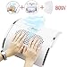 Produktbild VTNAILS 80W Stark Leistung 2 IN 1 UV LED Nagellampe & Nägel Staub Sammeln Maniküre mit Zwei Kraftvoll Ventilator 36 UV LED Nageltrockner Nagel Staubsauger Maniküre Werkzeuge