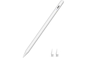 KOKABI Lápiz para iPad 2018-2024, Stylus Pencil con rechazo de Palma, Magnético Lápiz para iPad, Pencil para iPad 6/7/8/9/10, iPad Air 3/4/5, iPad Mini 5/6, iPad Pro 11"/12.9" 3/4/5/6-W