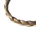 New Style Thin Open Ended Clip-in Hair Braid Mixed Blonde Hair Piece