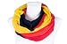 Produktbild Deutschland LOOP für Confederations-Cup Russland, Deutschland Fan-Schal, Nationalflagge als EM/WM Accessoire, leichter Sommerschal, 100% Viskose, sehr schöne Farben, Fußball EM Schal, LOOP