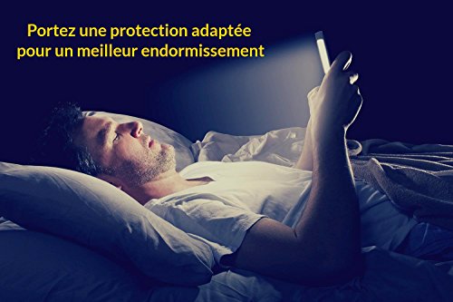 Blaulicht Computer-Brille – Großflächig Umfassendes Gestell für einen Erstklassigen Schutz – Begrenzen Sie die Bildschirmmüdigkeit (Computer, Smartphone, Tablet, TV), Verbessert den Lesekomfort, Fördert Besseres Einschlafen (Access) - 6