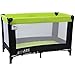 iSafe Rest & Play Luxury Travel Cot/Playpen - Lime (Black/Lime) 120 cm x 60 cm Complete With Mattress
