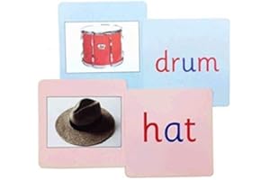 AMAZING CHILD MONTESSORI Pink and Blue Phonics Reading Cards