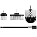 Produktbild Power Scrubber Cleaning Kit, Reinigung Langes Befestigungsset für Zwecke Allround Revolver Felgenbohrer Scrub Brushes Kit für Badoberflächen Badewanne, Dusche, Fliesen und Mörtel Allzweck - 4er Pack