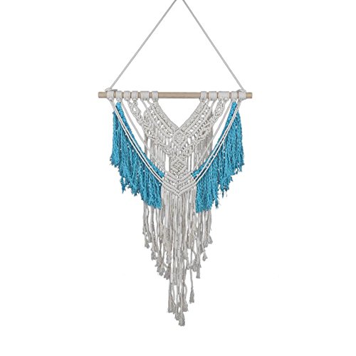 Demiawaking Macrame Wall Hanging Woven Tapestry Wall Art Decor