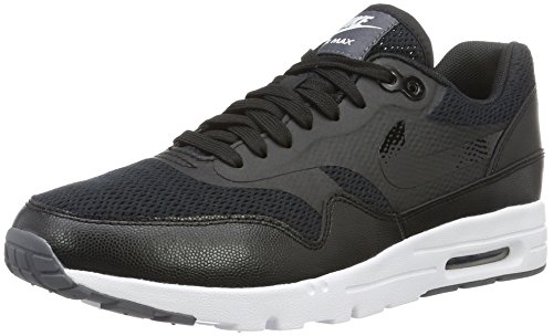 Nike Air Max 1 Ultra Essential, Chaussures de Running Entrainement Femme, Noir (Black/Black/White), 38 EU Nike Air Max 1 Ultra Essential, Chaussures de Running Entrainement Femme, Noir (Black/Black/White), 38 EU