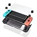 Produktbild Nintendo Switch Tasche – innoAura 7in1 Schutzhülle inkl, TPU Abdeckung, Schutzfolien aus gehärtetem Glas (2 Stück) und Thumbstick Abdeckung (4 Stück) für Nintendo Switch