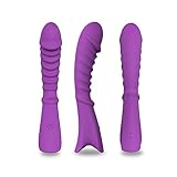 Damen Silikon Dildo Vibrator G Punkt Stimulation Masturbator Massagegerät mit US