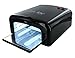 Mylee Black 36W UV Lamp Light Gel Curing Timer Nail Dryer with 4 x 9W Blubs Shellac 3 pin uk plug