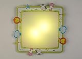 Dalber 63116 Little Zoo Decken/Wandlampe, Metall, gelb, 44 x 44 x 75 cm - 3