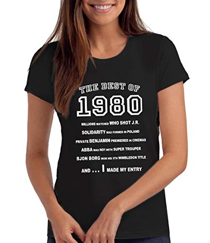 Da Londra Camiseta para Mujer The Best of 1980