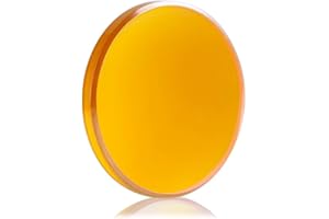 Cloudray CO2 Laser Lens CO2 laser lentille laser miroir CO2 laser Focus lentille CO2 Focus lentille PVD ZnSe pour CO2 laser gravure machine 30w - 100W, Dia18mm FL63.5mm