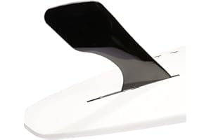 DORSAL Hatchet Surf Fins for SUP Longboard Surfboard Center Fin 10" Black