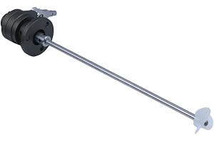 Pneumatisk färgmixer 3,5 liter, luftdriven flytande omrörare med polyetylenpump, justerbar hastighetsblandare för färg, lim, tvättmedel, bläck och kemiska vätskor