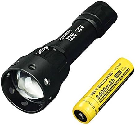 Combo: Sunwayman T25C CREE XM-L2 U3 LED Zooming Flashlight w/ NL189 Battery