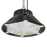 LED Hallenbeleuchtung： Mit Hochwertiges Druckguss Aluminium, thermische Leistung ist die Wärmeableitung 15% besser als vergleichbare Produkte，wasserdichten und schmutzabweisenden Aluminiumgehäuse